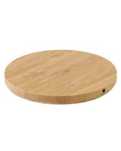 Fernando caricabatterie wireless bamboo 6000mAh LED eco design