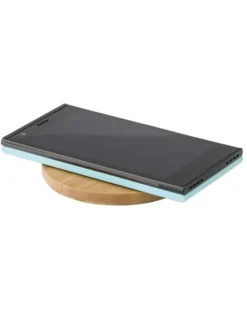 Fernando caricabatterie wireless bamboo 6000mAh LED eco design