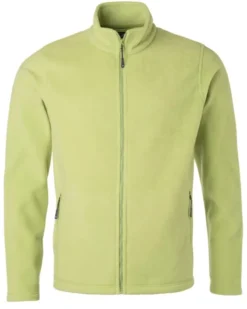 Fleece Jacket Uomo Nero S, 100% Poliestere, Regular Fit 280g