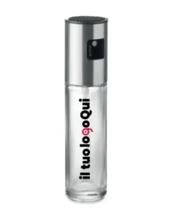 FUNSHA Dispenser Olio 100ml Vetro con Coperchio Acciaio Inox