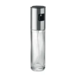 FUNSHA Dispenser Olio 100ml Vetro con Coperchio Acciaio Inox