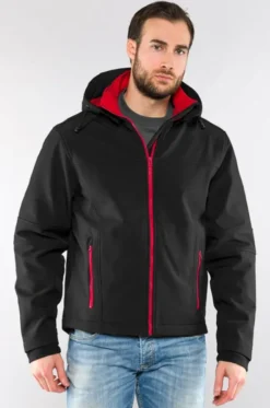 GENESIS Softshell Giubbotto Uomo Antivento Impermeabile