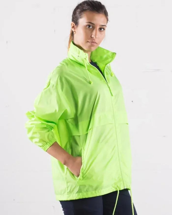 Giacca antivento Wind unisex con cappuccio