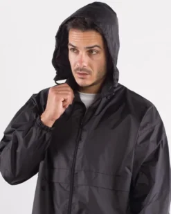Giacca antivento Wind unisex con cappuccio