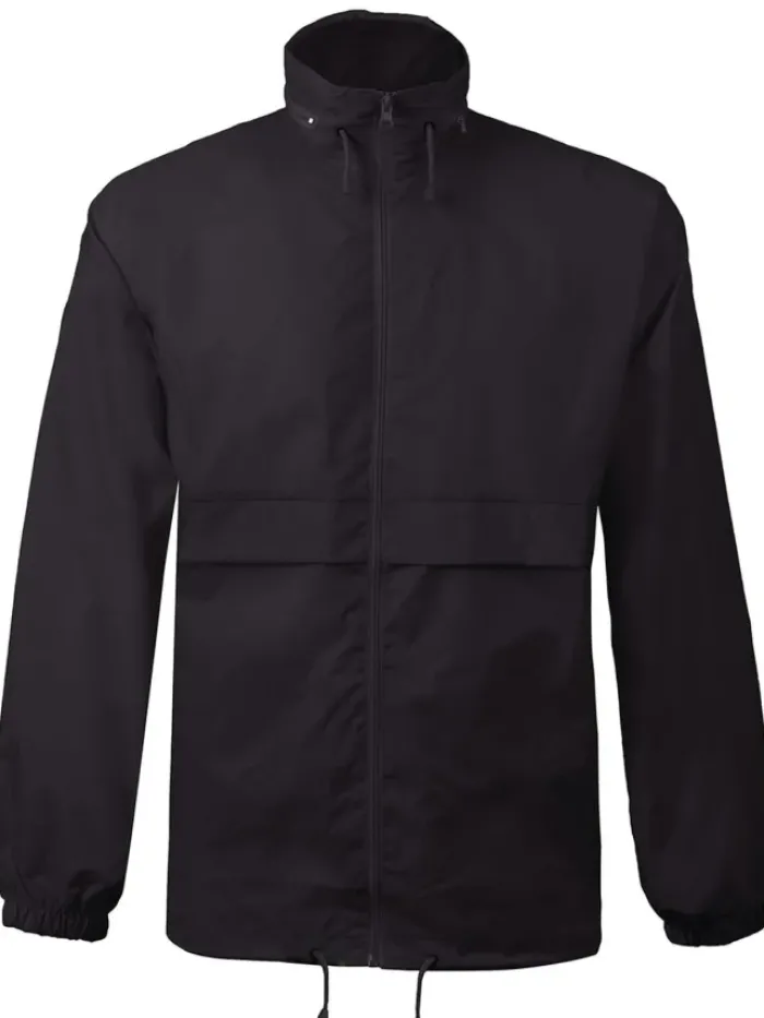 Giacca antivento Wind unisex con cappuccio