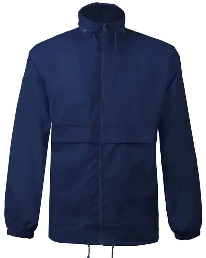 Giacca antivento Wind unisex con cappuccio