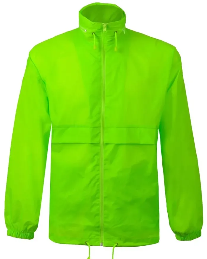 Giacca antivento Wind unisex con cappuccio