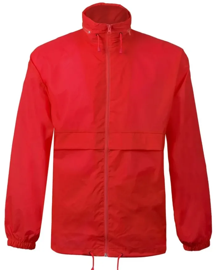 Giacca antivento Wind unisex con cappuccio