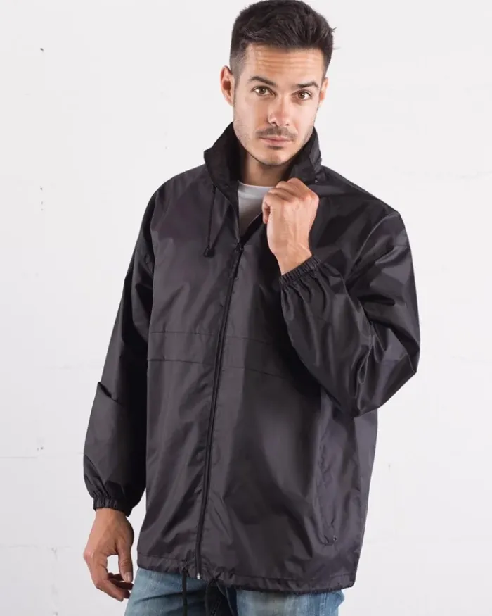 Giacca antivento Wind unisex con cappuccio