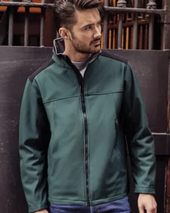 Giacca da lavoro Softshell antivento con zip