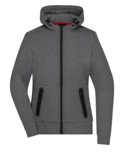 Giacca Donna con Cappuccio Personalizzabile, 380 g/m²