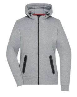 Giacca Donna con Cappuccio Personalizzabile, 380 g/m²