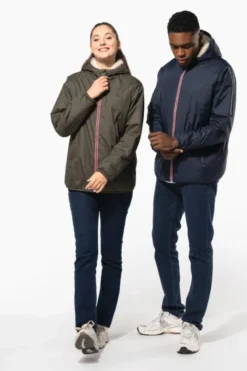 Giacca foderata in sherpa unisex