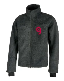 Giacca ibrida Vertigo nera slim fit in softshell e micropile