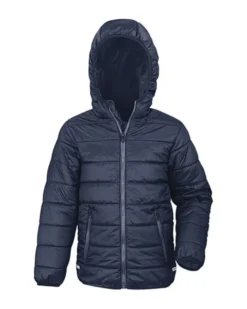 Giacca imbottita junior idrorepellente 160g, vari colori