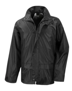Giacca impermeabile Stormdri nera 100% poliestere antivento