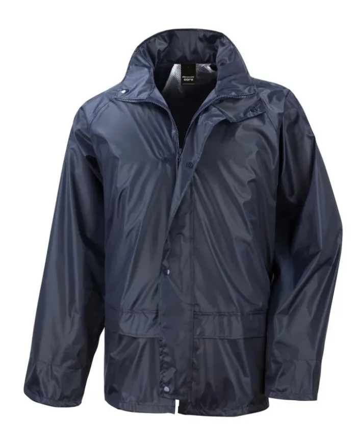 Giacca impermeabile Stormdri nera 100% poliestere antivento
