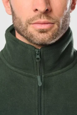 Giacca in micropile full zip uomo