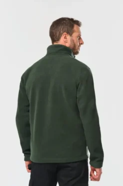 Giacca in micropile full zip uomo