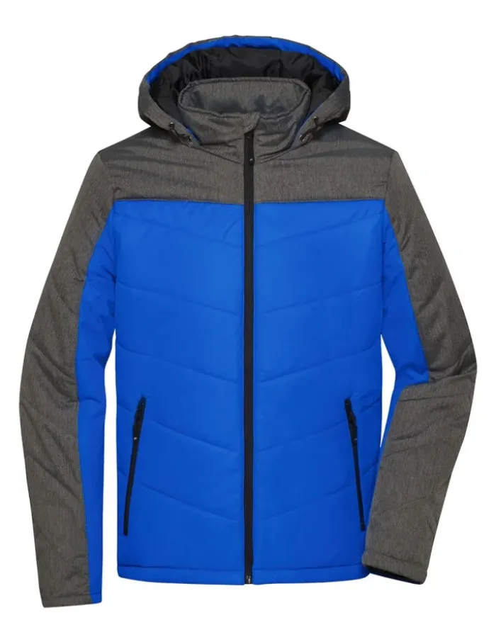 Giacca Invernale Uomo, antivento, cappuccio e tasche zip