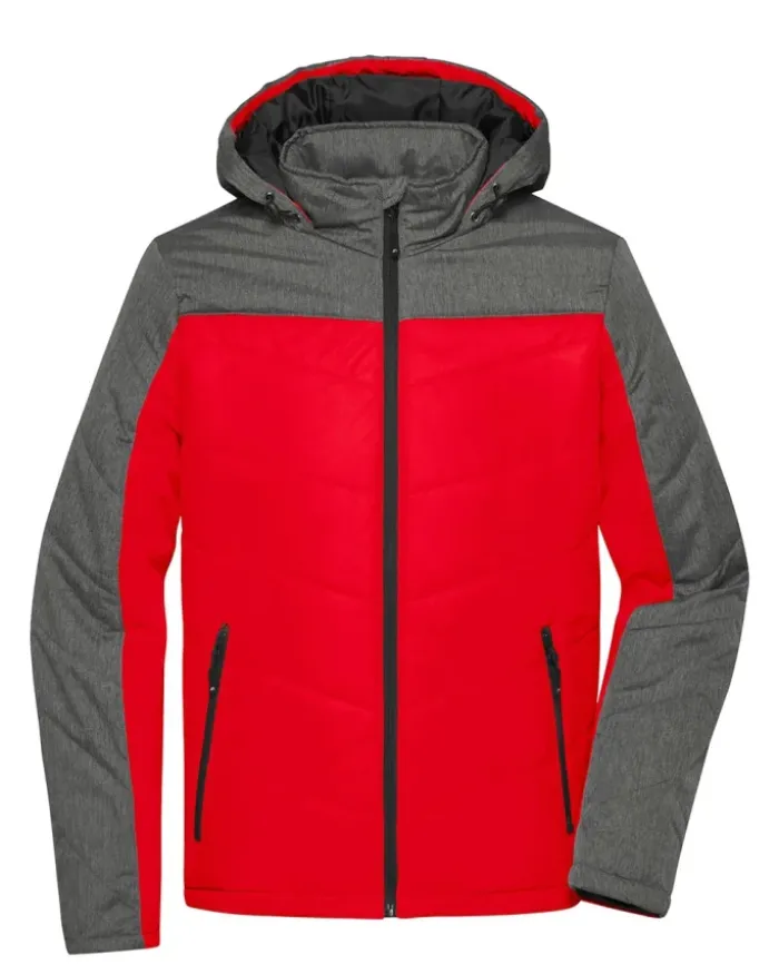 Giacca Invernale Uomo, antivento, cappuccio e tasche zip