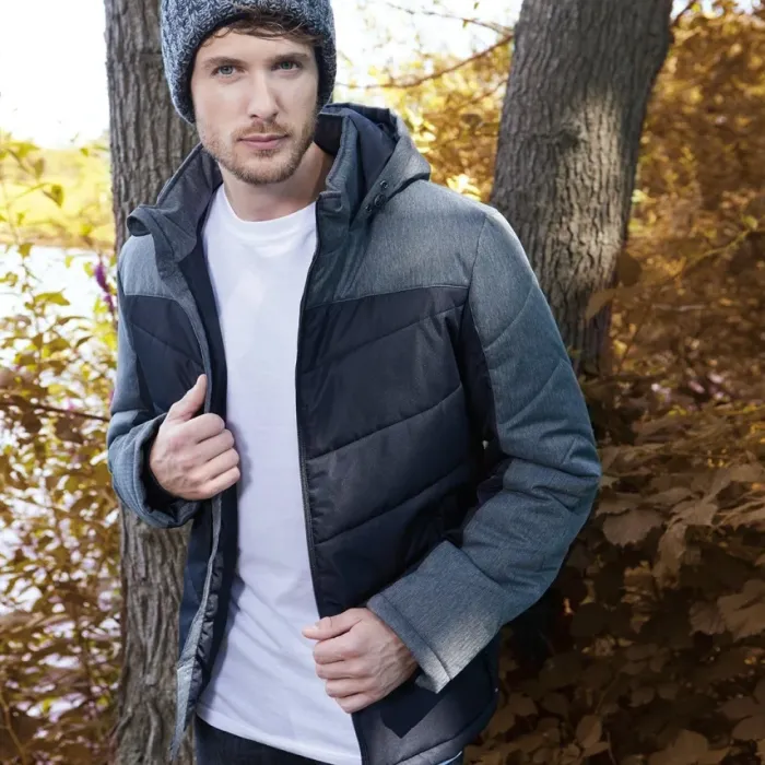 Giacca Invernale Uomo, antivento, cappuccio e tasche zip