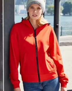 Giacca Softshell da Donna con cappuccio e zip