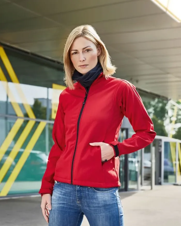 Giacca softshell donna antivento idrorepellente 5000mm