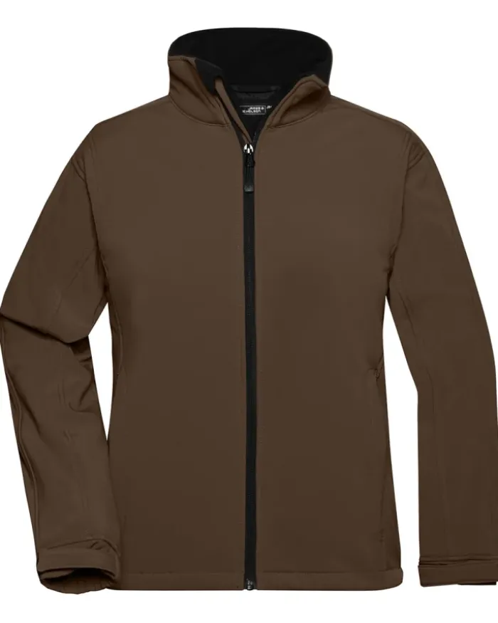 Giacca softshell donna antivento idrorepellente 5000mm