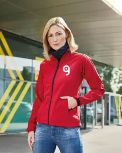 Giacca softshell donna antivento idrorepellente 5000mm