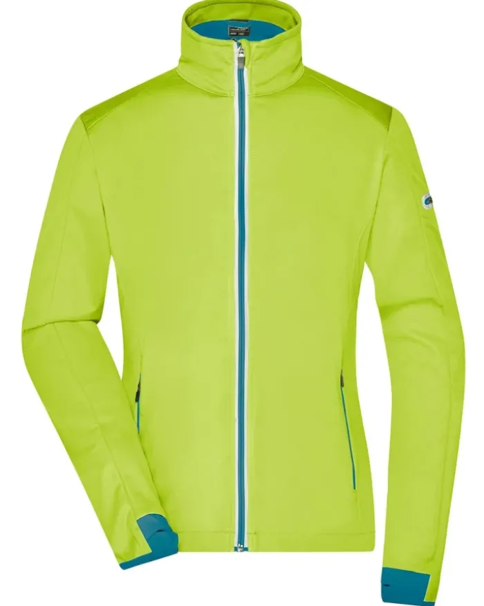 Giacca Softshell Donna , 3 strati, antivento, traspirante
