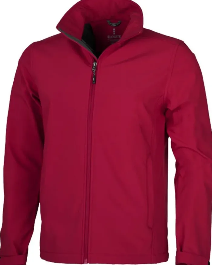 Giacca softshell Maxson Uomo Elevate nera antivento e traspirante
