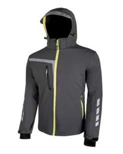 Giacca Soft Shell Quick Slim, antivento, reflex |