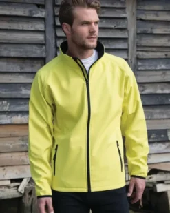 Giacca Softshell, slim fit, 100% poliestere