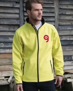 Giacca Softshell, slim fit, 100% poliestere