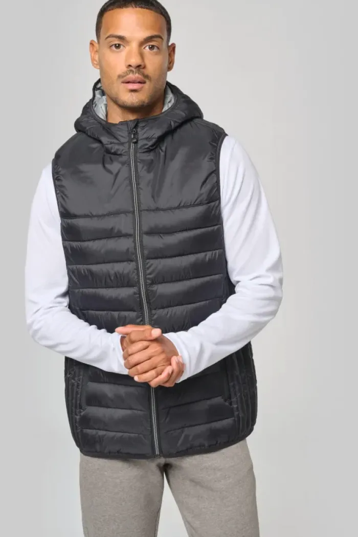 Gilet adulto con cappuccio
