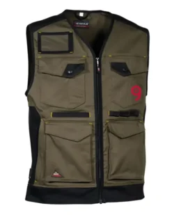 Gilet da lavoro Kunir multitasche, resistente e funzionale