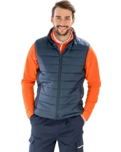Gilet imbottito Promo Padded uomo, poliestere riciclato