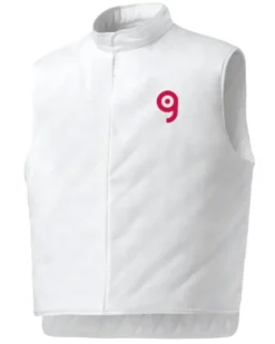 Gilet isotermico FoodPro, poliestere-cotone, chiusura snap