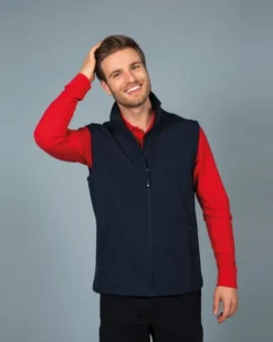 Gilet Santander Softshell Impermeabile, Traspirante 2 Strati