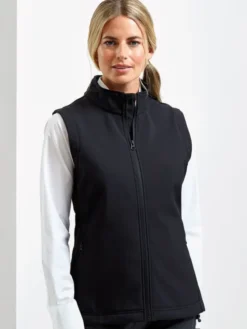 Gilet Softshell Donna Riciclato Impermeabile, Antivento