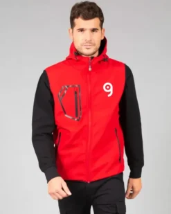 Gilet Softshell Stelvio Impermeabile 2 strati con Cappuccio