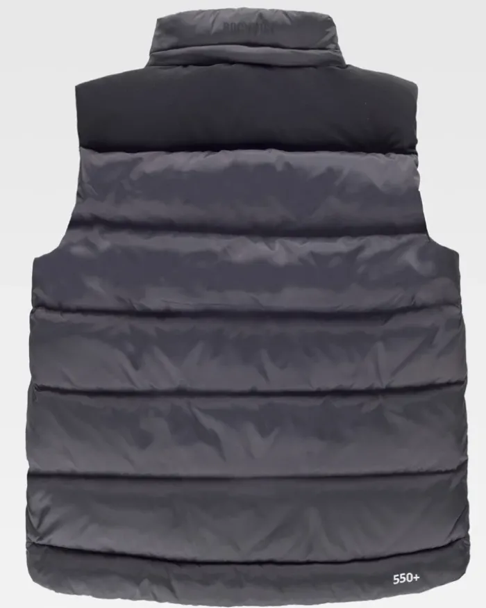 Gilet uomo imbottito con cappuccio personalizzabile per aziende