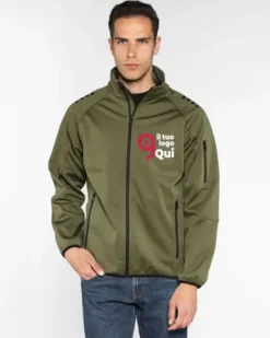 Giubbino Softshell Velvet da Uomo Antivento