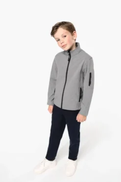 Giubbotto bambino softshell