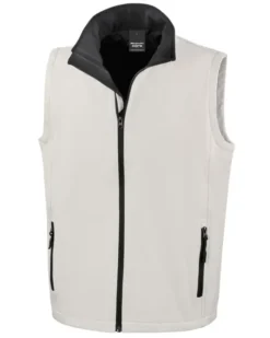 Giubbotto smanicato softshell uomoantivento regular fit