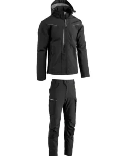 Giubbotto Softshell Tramontana Uomo + Pantalone tecnico da lavoro uomo - Grecale