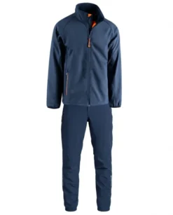 Giubbotto softshell uomo Maestrale + Pantalone da lavoro scirocco AZ700, personalizzabile