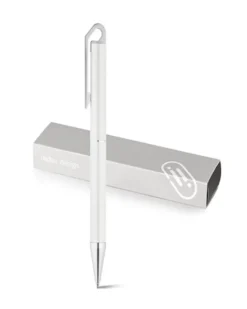 HOOK Penna a sfera bronzo lucido, meccanismo rotazione, blu