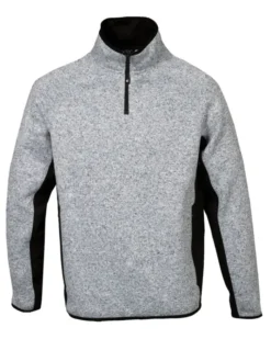 James Ross Knitted Fleece Maribor uomo, calda e morbida